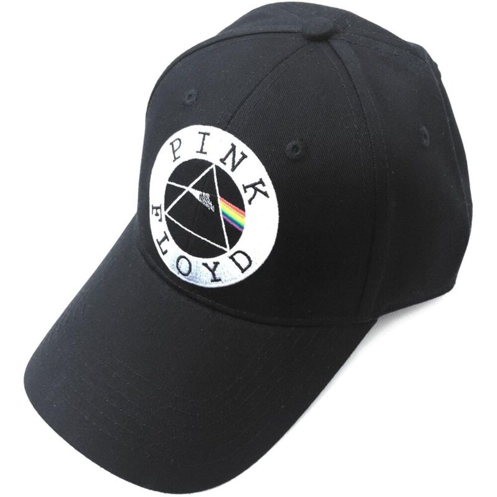Pink Floyd Unisex Adult Circle Logo Baseball Cap / Black